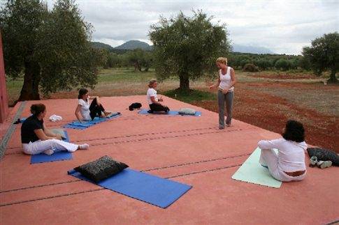 5d2: One of the deep breathing and yoga workshop sessions offered at Eumelia by appointment.